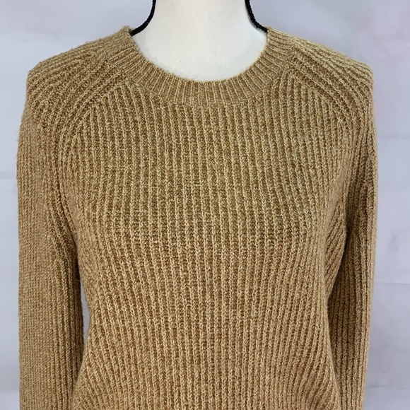 NWT | BP. Women’s Plaited Stitch Recycled Blend Crewneck Sweater - Picture 5 of 9